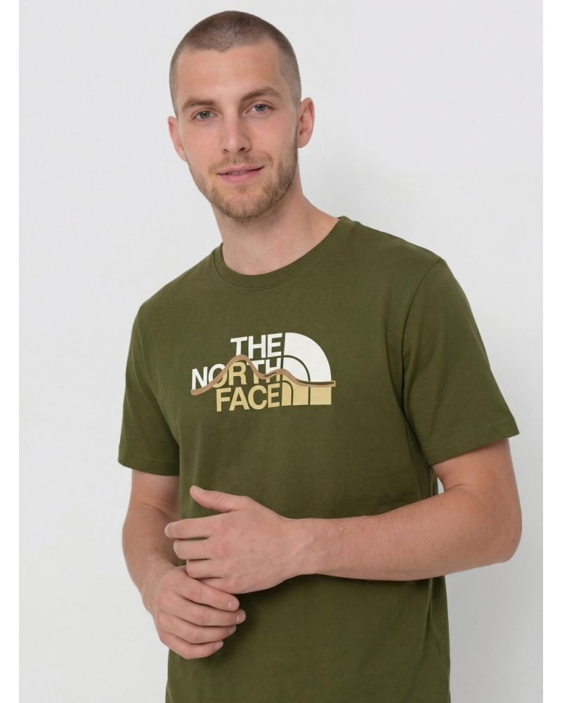 M MNT LINE RG SS TEE WOODLAND G