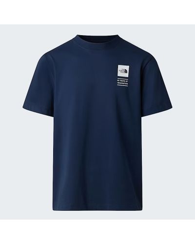 M TNF CEL RX SS TEE SUMMIT NAVY