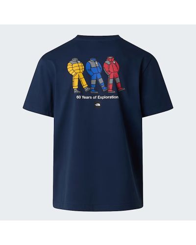 M TNF CEL RX SS TEE SUMMIT NAVY