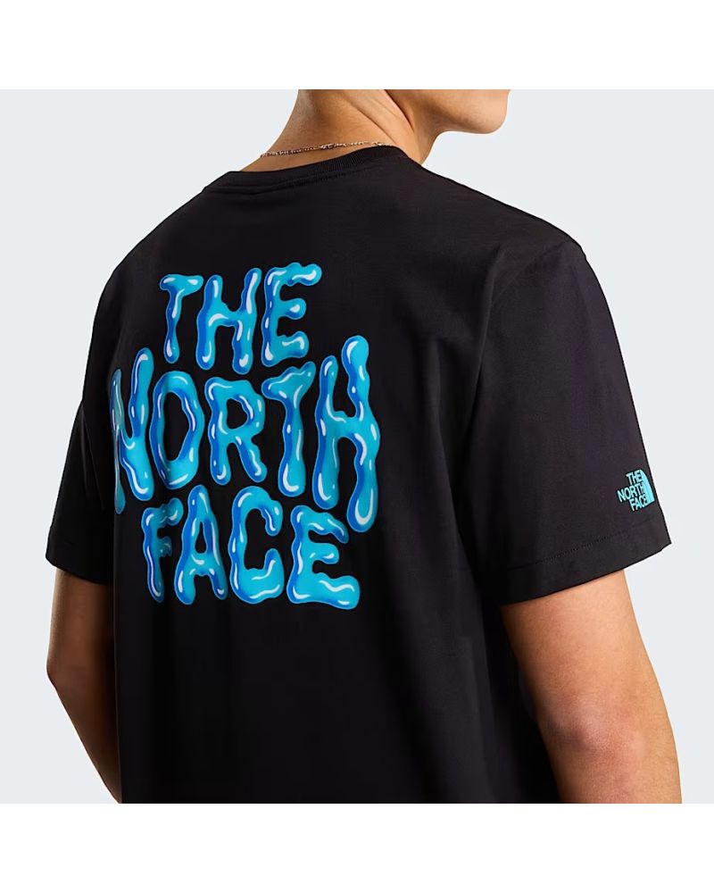 M DRIP LOGO RX SS TEE TNF BLACK