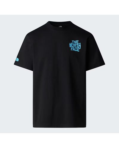 M DRIP LOGO RX SS TEE TNF BLACK
