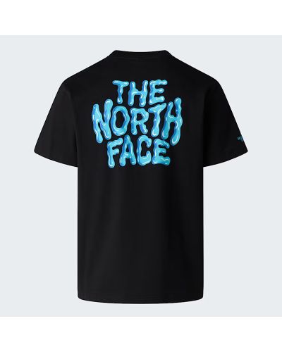 M DRIP LOGO RX SS TEE TNF BLACK