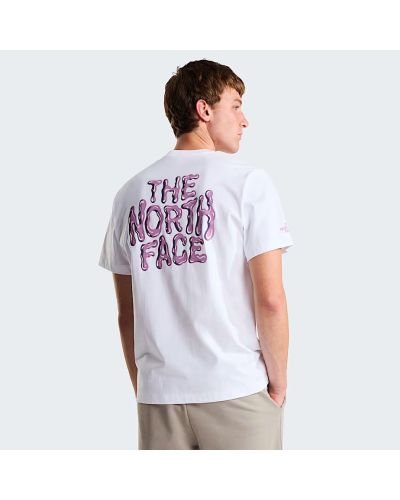 M DRIP LOGO RX SS TEE TNF WHITE