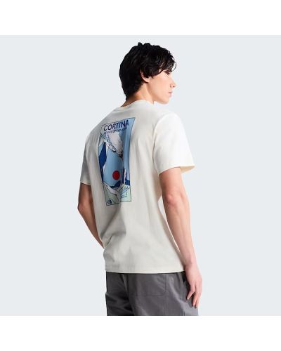 M MNT CEL RG SS TEE WHITE DUNE