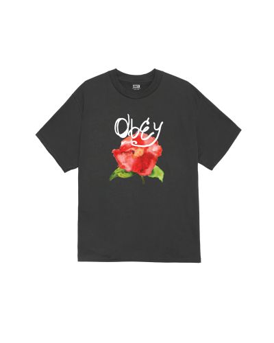 OBEY WATERCOLOR POPPY