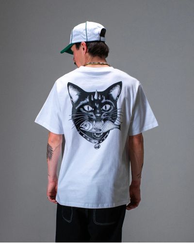 Black Sardine T-shirt White