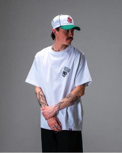 Black Sardine T-shirt White