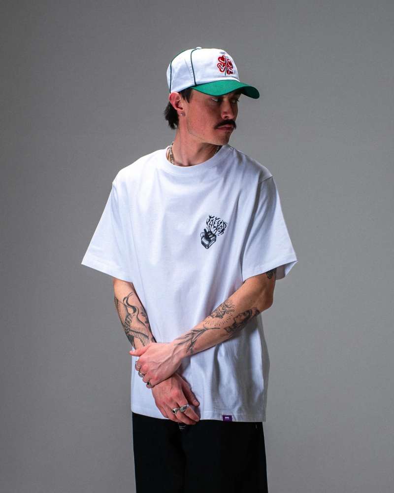 Black Sardine T-shirt White