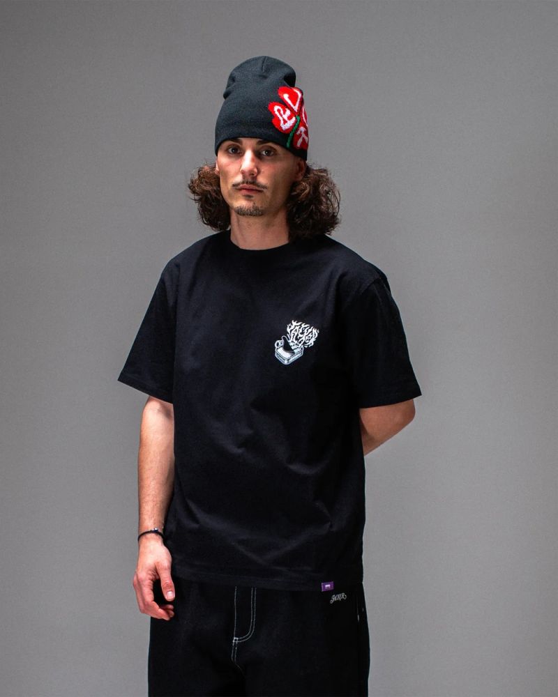 Black Sardine T-shirt Black