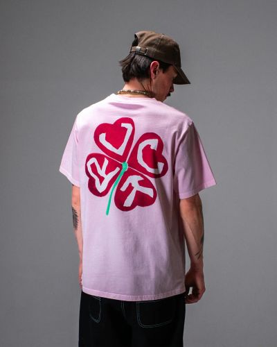 Red Clover T-Shirt Pink