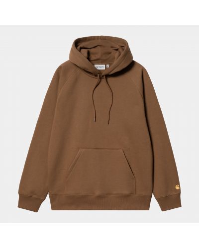 Hooded Chase Sweat tamarind gold