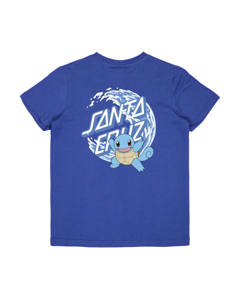 Santa Cruz Youth T-Shirt Youth Pokemon Water Type 1 Royal
