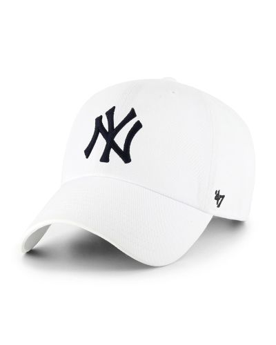 47 CAP MLB NEW YORK YANKEES CLEAN UP White Black