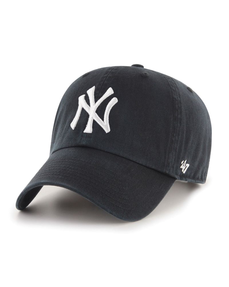 47 CAP MLB NEW YORK YANKEES CLEAN UP Black WHite