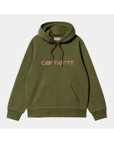 Hooded Carhartt Sweat Dundee / Glassy Pink