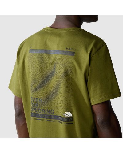 M FOUNDATION MOUNTAIN LINES GRAPHIC TEE