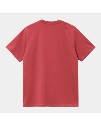 S/S American Script T-Shirt rouge
