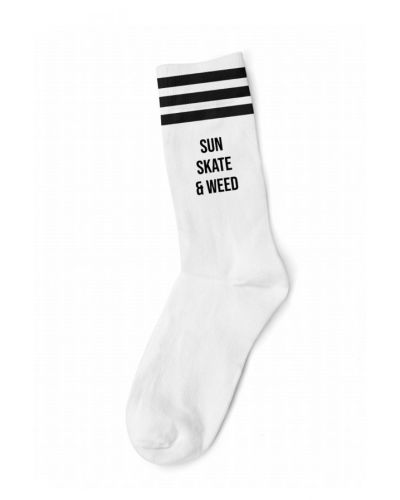 Chaussettes Mother Socker "sun Skate weed"