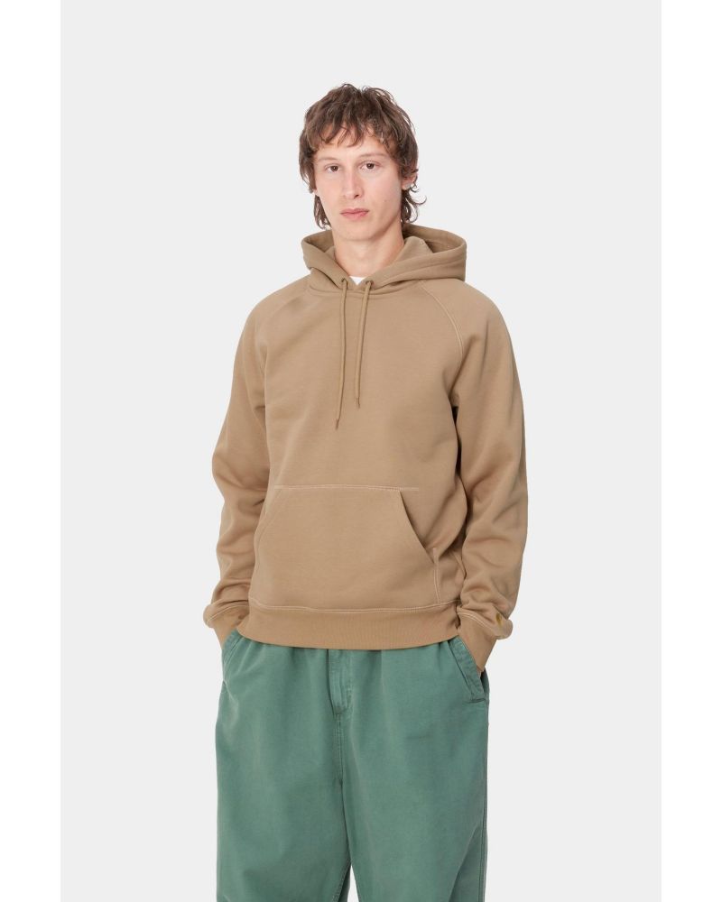 Hooded Chase Sweat Peanut / Gold