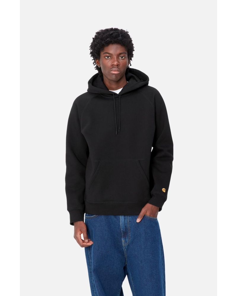 Hooded Chase Sweat black gold