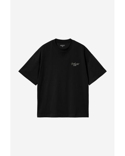 S/S Signature Script T-Shirt Black