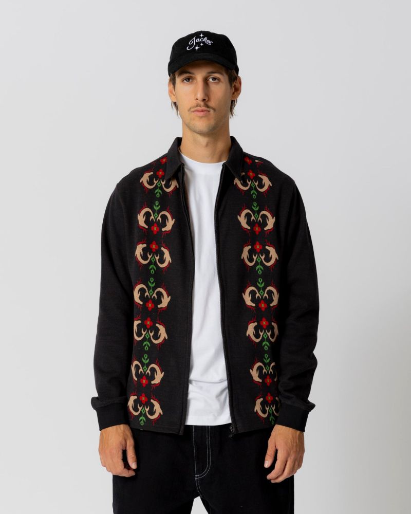 Dolphin Club Full Zip Knit Polo