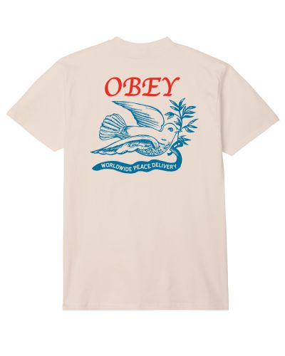 Tee Obey peace delivery dove