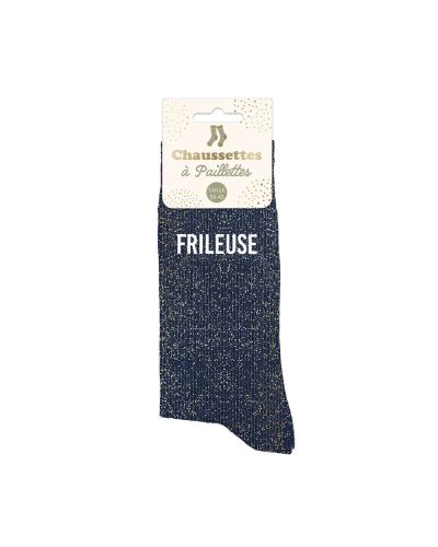 CHAUSSETTES PAILLETTES "FRILEUSE"