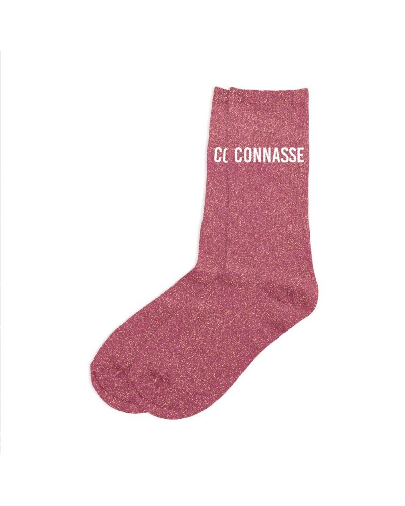 CHAUSSETTES PAILLETTES "CONNASSE"