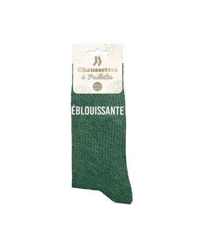 CHAUSSETTES PAILLETTES "EBLOUISSANTE"