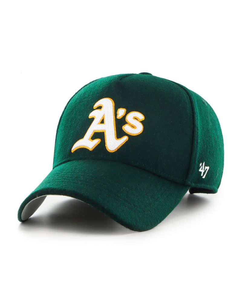 47 CAP MLB OAKLAND ATHLETICS CHAIN STITCH OFFSIDE DT DKGREEN