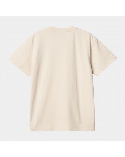 S/S AMERICAN SCRIPT T-SHIRT Natural