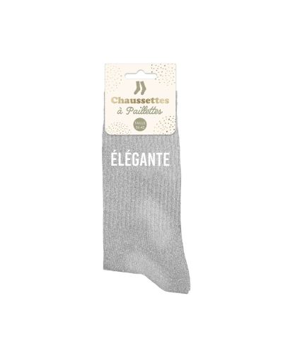 CHAUSSETTES PAILLETTES ELEGANTE
