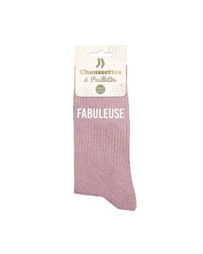 CHAUSSETTES PAILLETTES FABULEUSE