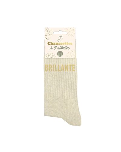 CHAUSSETTES PAILLETTES "BRILLANTE"