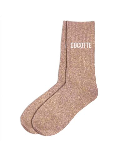 CHAUSSETTES PAILLETTES "COCOTTE"