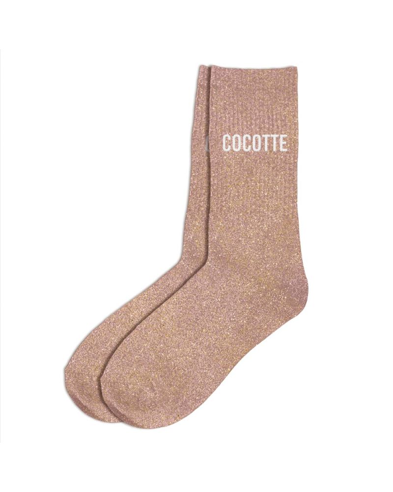 CHAUSSETTES PAILLETTES "COCOTTE"