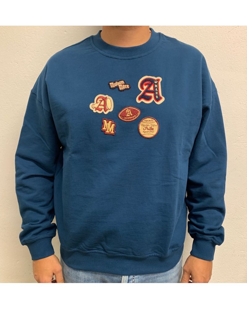 CREW COLLEGE 13 bleu