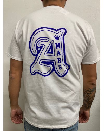 T-SHIRT COLLEGE 13 blanc