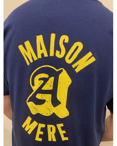 T-SHIRT COLLEGE 13 bleu marine