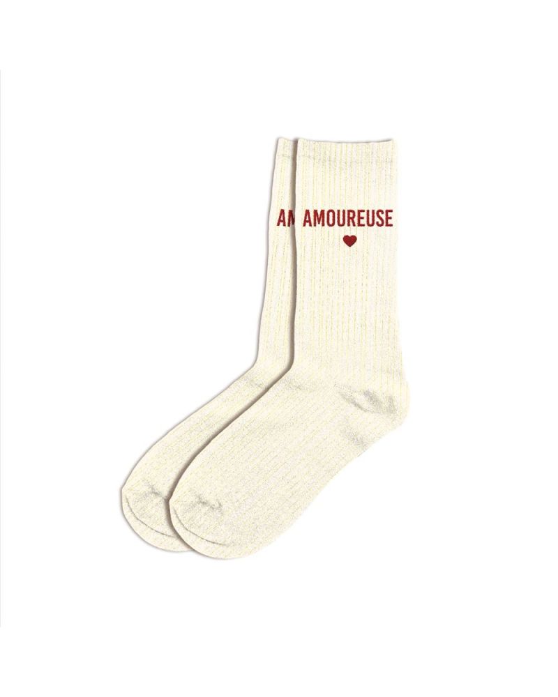 CHAUSSETTES PAILLETTES AMOUREUSE