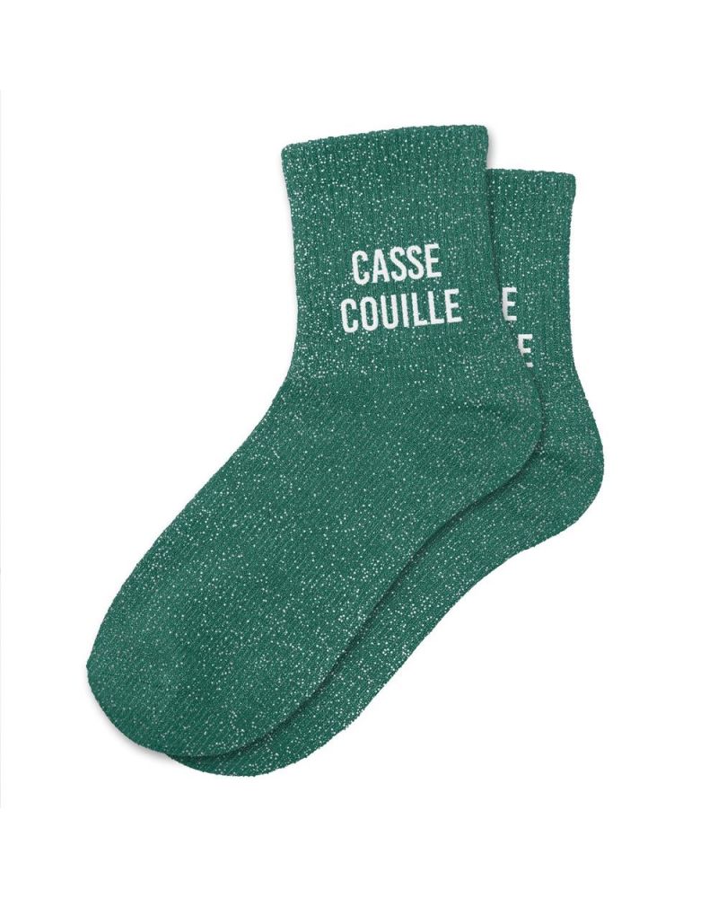 CHAUSSETTES COURTES PAILLETTES CASSE COUILLE