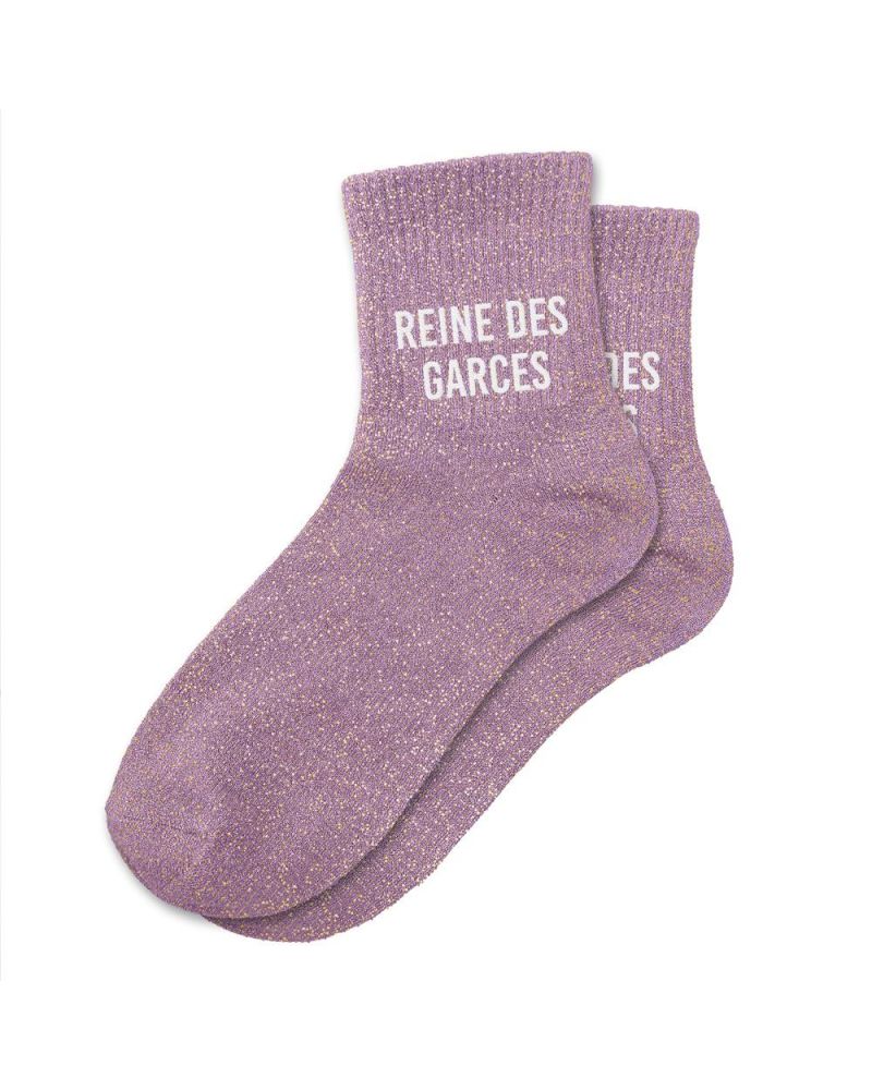 CHAUSSETTES COURTES PAILLETTES REINE DES GARCES