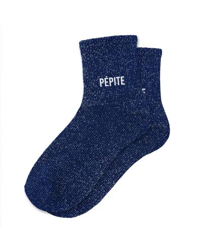 CHAUSSETTES COURTES PAILLETTES PEPITE