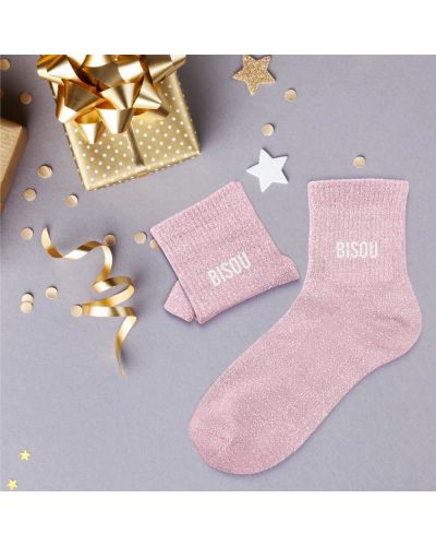 CHAUSSETTES PAILLETTES BISOU