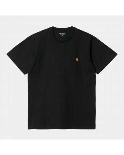 S/S CHASE T-SHIRT Black / Gold