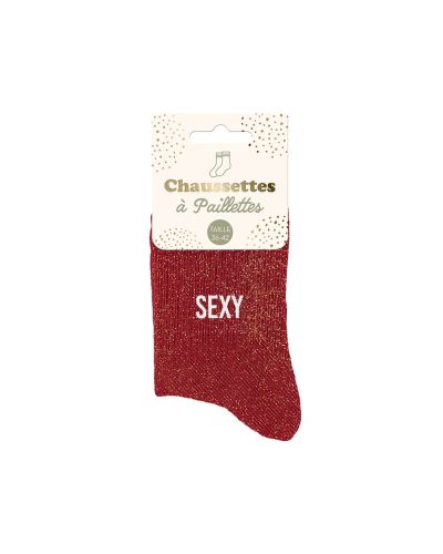 CHAUSSETTES PAILLETTES SEXY