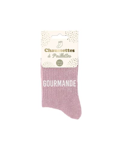 CHAUSSETTES PAILLETTES GOURMANDE