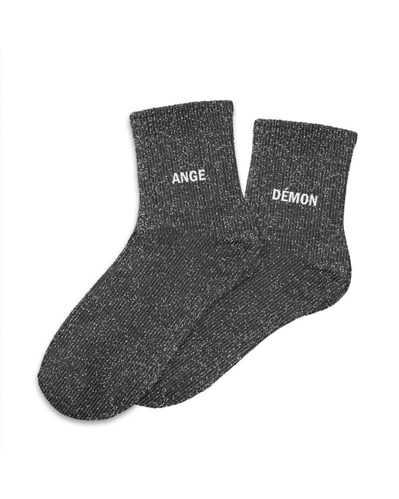 CHAUSSETTES PAILLETTES DUO ANGE DÉMON