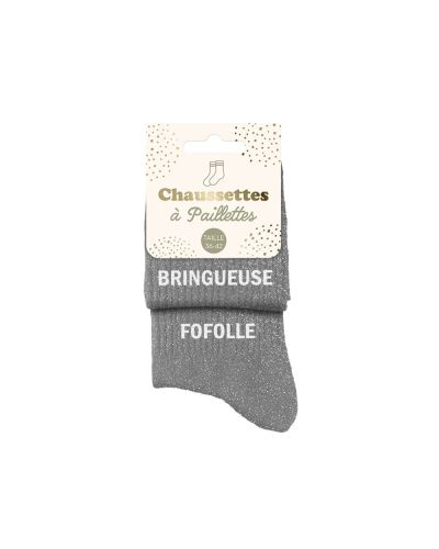 CHAUSSETTES PAILLETTES DUO BRINGUEUSE FOFOLLE